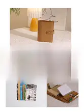 高級感あるレトロな本革のバインダー手帳【個性的なデザイン・パスポート対応】