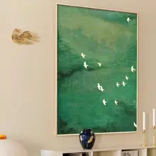 緑の癒しアートリビング装飾画【シンプルデザイン・インテリア用】