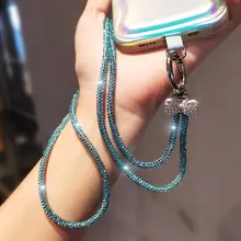 おしゃれなデザインのスマホストラップ【長タイプ・防止機能・夏用】