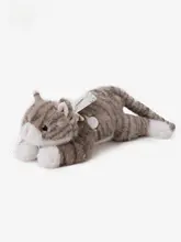 愛らしい狸猫デザインの毛並みのぬいぐるみ【子供の誕生日プレゼントに最適】