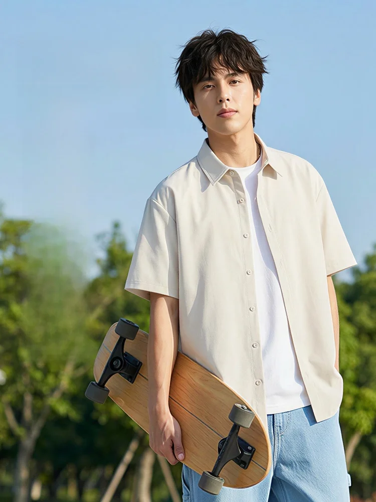 白シャツの夏コーデで失敗しない方法は？TUCANOのショートスリーブシャツが解決する