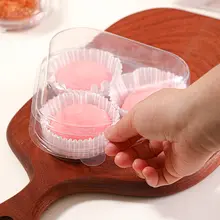 透明スイーツ用包装ボックス【大福・クリームパフ・タルト・ケーキ用】