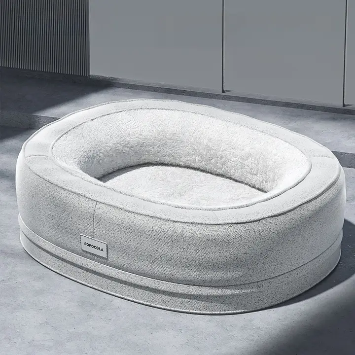 加厚犬用ベッド【大型犬用・取り外し可能・冬用・保温タイプ】