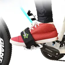 洛克兄弟 自転車用ペダルバンド【マジックテープ式・2個セット】