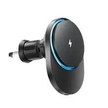Qi2認証 車載ファン 無線充電器 スマホホルダー【安定した固定】