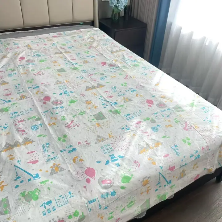 極上の柔らかさのプリントカバー【一人用・全棉・頑丈デザイン】