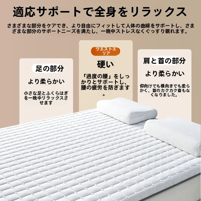乳胶マットレスを選ぶべき理由は？実は「体の圧迫感」を解消してくれるから