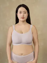 極上の柔らかさ！フロントホック全カップ授乳ブラジャー【快適・無痕設計】