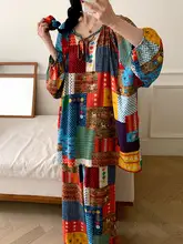 春秋用 コットンシルクの長袖パジャマ【極上の柔らかさ・アウトドア対応・大きいサイズ・薄手】（セットアップ対応）