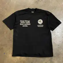 運動を決意した！ユニセックスオーバーサイズTシャツ【ラフな着心地・短袖・カジュアル】