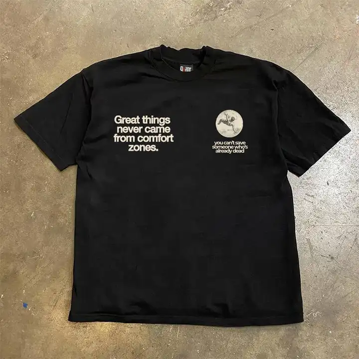 運動を決意した！ユニセックスオーバーサイズTシャツ【ラフな着心地・短袖・カジュアル】