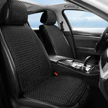 夏用 薄型メッシュ製自動車シートカバー【前席用・半包タイプ・通気性向上】（セットアップ対応）