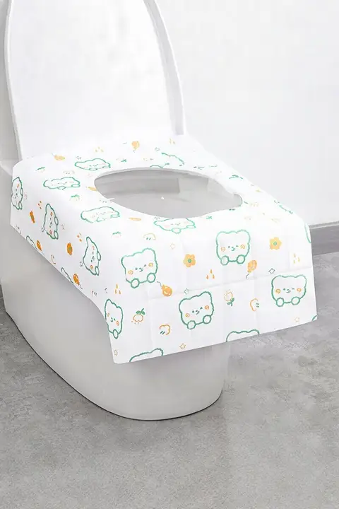使い捨てトイレシート【全カバー・旅行用・公共トイレ対応・独立包装】