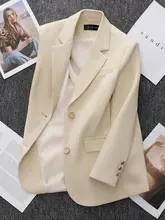 春秋用 浅い青の女性用ジャケット【したフィット・高級感あり・韓国スタイル】