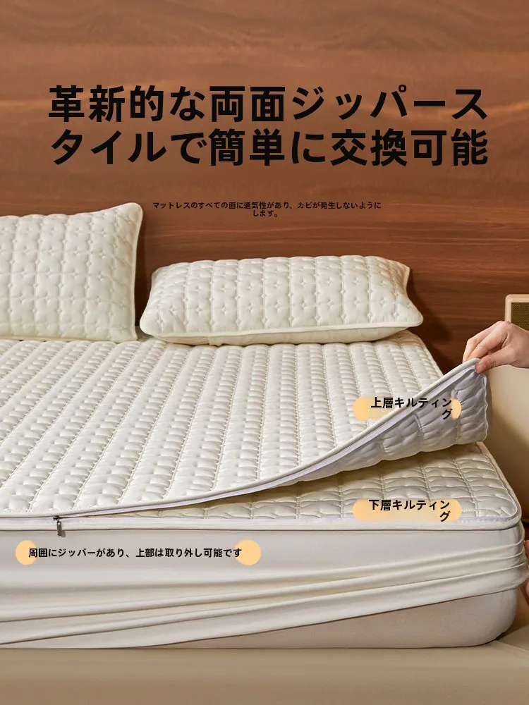 洗えるクッション付きベッドシーツ：防汚・マットレスカバーの実用性と使い方