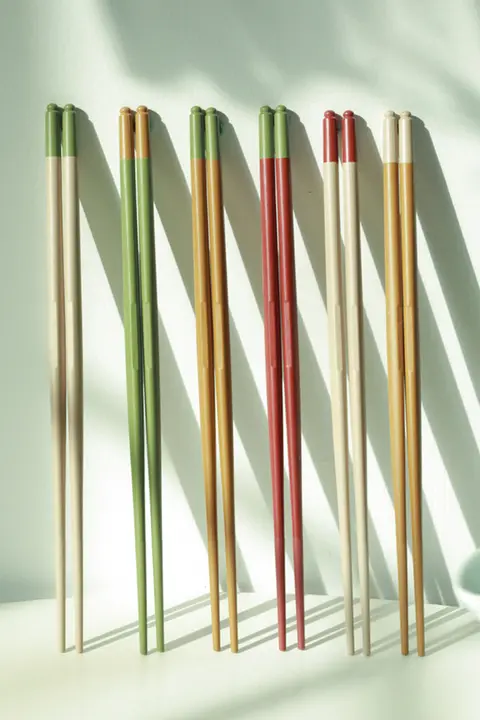 カビが生えない二膳箸、吊り下げ箸