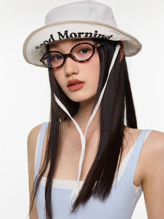 速乾軽量 デザイン文字入り フィッシャーハット【紫外線対策・折りたたみ可能・女性用】