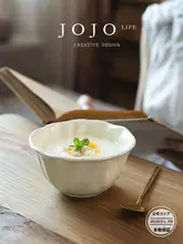 陶器ボウル デザートボウル 家庭用 ご飯ボウル デコレーションスタイル