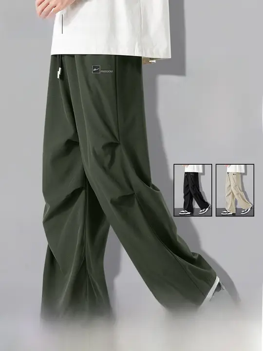 夏用 軍仕様パンツ【メンズ・ワイドレッグ・カジュアル・ストレート】