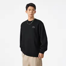 Li Ning 男女兼用 スポーツファッションシリーズ フリース 裏起毛 ラウンドネック プルオーバー スウェットシャツ AWDUA53