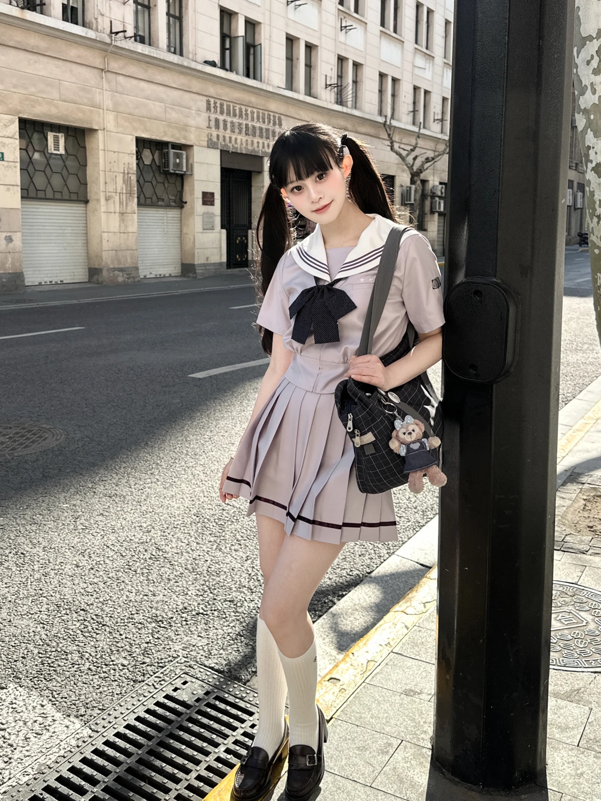 かわいい制服高校スタイル：小熊猫プリント水手服セットアップの実用性と選定ガイド