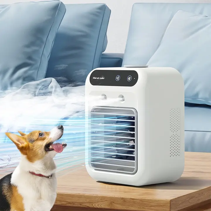 ペット用エアコンファン【夏用・犬や猫に最適・快適冷却機能】