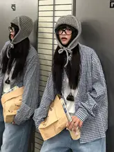 グレーの編み物イヤーマフ帽子【秋冬用・保温・防寒・シンプルデザイン】