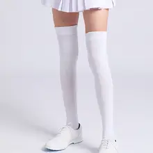 SWAN LOVE GOLF ゴルフ用 膝上丈ソックス【女性用・通気性・滑り止め・防臭・純綿】