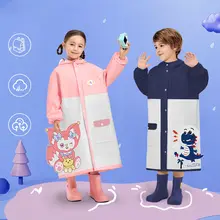 恐竜柄の子供用レインコート【通気性・幼稚園・小学生用】