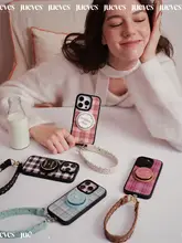 JUEVES スマホケース iPhone対応 手帳型 ヴィンテージ チェック柄 マグネット 着回し オリジナル 「JUEVES」