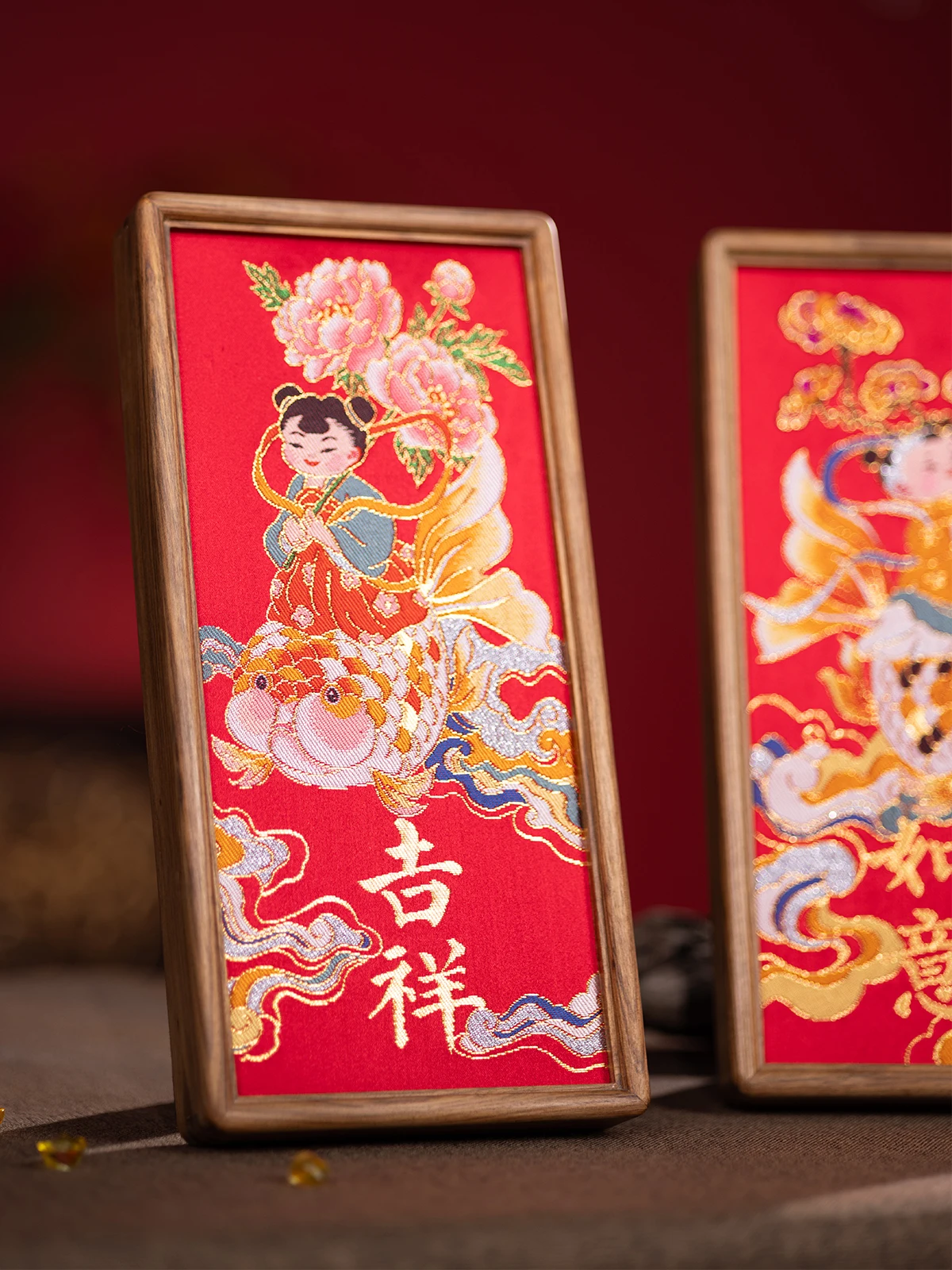 正月玄関飾り：新中式吉祥如意飾りの設置と価値分析