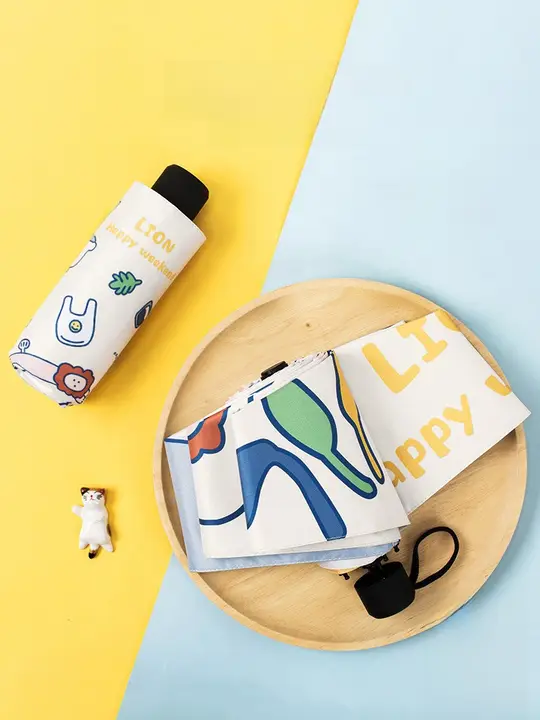 高級感あるミニ折りたたみ自動晴雨傘