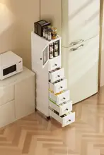 隙間収納 キッチンラック【スリムデザイン・壁面対応・収納力抜群】