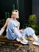 厚底カジュアルシューズ【春夏用・女性・老爹シューズ・小柄向け】