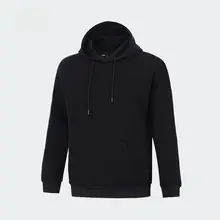 LI-NING メンズフード付きスウェットシャツ【秋用・快適・通気性・ゆったりフィット】