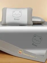 夏用 冷感マット【ベッドシーツタイプ・折りたたみ可能・ダブル・シングル用】（セットアップ対応）