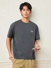 速乾性紫外線防止半袖Tシャツ【メンズ・刺繍入り・ゆったりフィット】