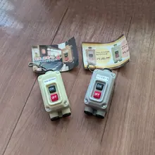 電車発車ボタンのキーホルダー【音声付き・ガチャガチャ仕様】