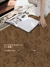 リビング用ラグ【ヴィンテージ風・大面積・洗濯不要・リビングと寝室用・ソファ下に最適】