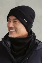 ウールニット帽【メンズ・冬用・耳あて付き・保温・二重構造】