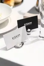 欧式金属名刺スタンド【軽奢華・オフィス用・写真クリップ・デコレーション】
