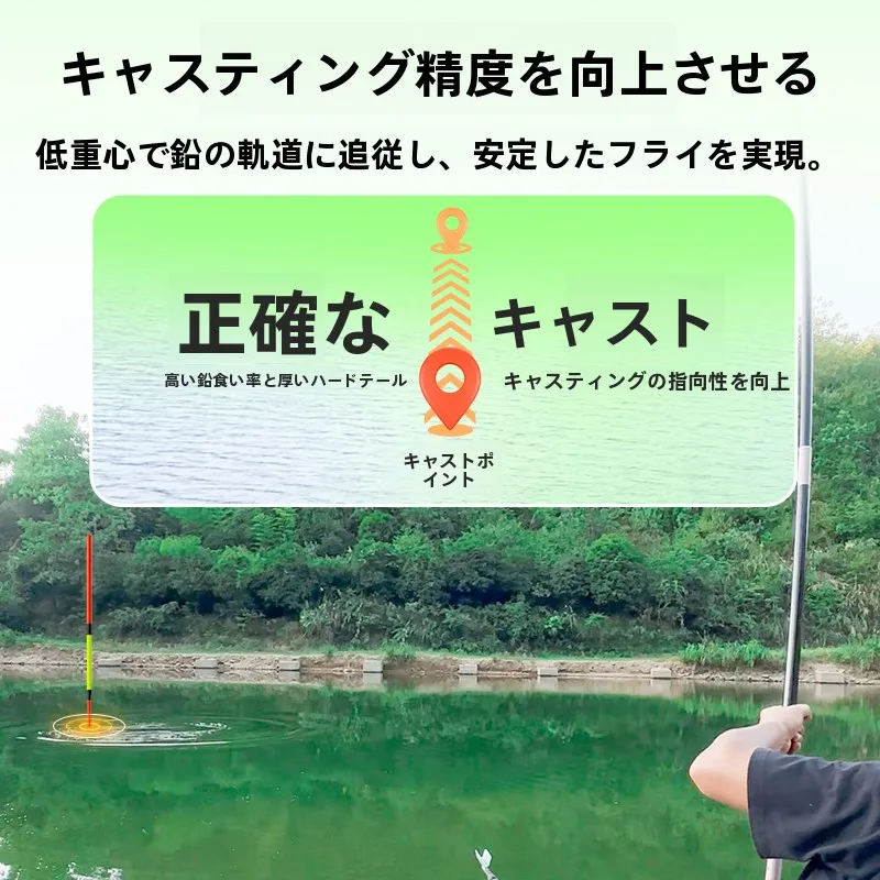 ルアー釣りの仕掛けを選ぶときに迷うなら、この「高感度イエローテールフィッシングウキ」が救う！
