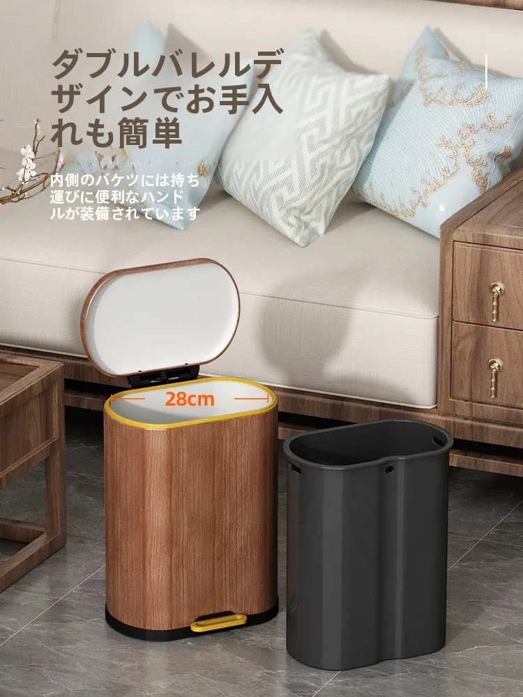 キッチンをスッキリ整理！収納グッズおすすめ｜木目調新中式ゴミ箱の選び方と実際の使い方