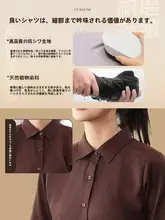 長袖ワークシャツ【刺繍ロゴ・春秋用・カフェ・レストランスタッフ用】