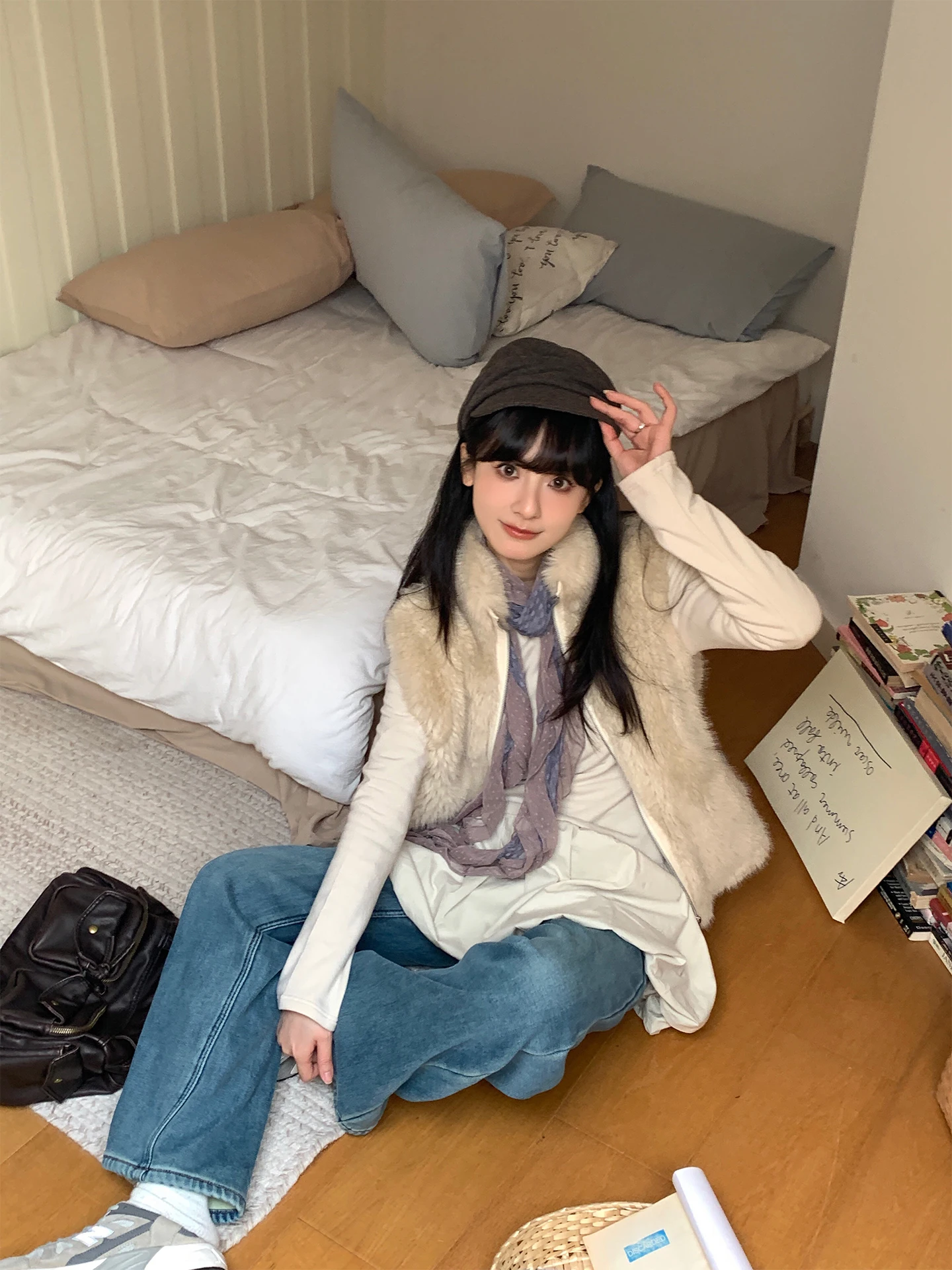 秋服 かわいい：シンプルスリーブレスゆったりドレスの実用性とシーン別適用