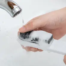 家庭用 ロングハンドルシューケアブラシ【柔らかい毛・靴を傷めない・汚れ落とし】