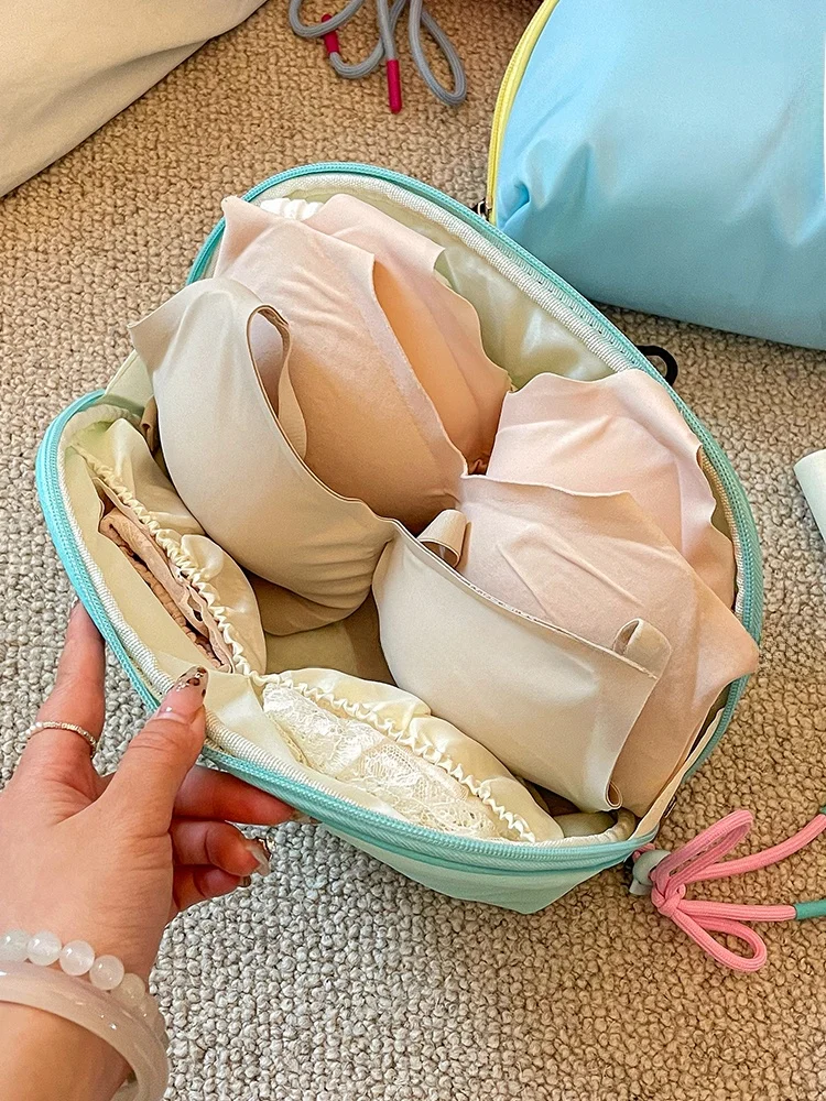 旅行用内衣収納ポーチ：三合一設計で荷物整理を徹底的に簡素化