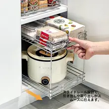 台所用シンク下収納ラック【多機能・強力耐荷重・改造対応】