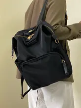 大容量リュックサック【旅行用・ナイロン製・通勤対応・二層式ノートパソコン用】（セットアップ対応）