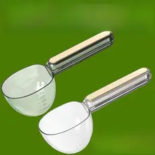 多機能デザインのプラスチック製米粉スプーン【長柄・家庭用】
